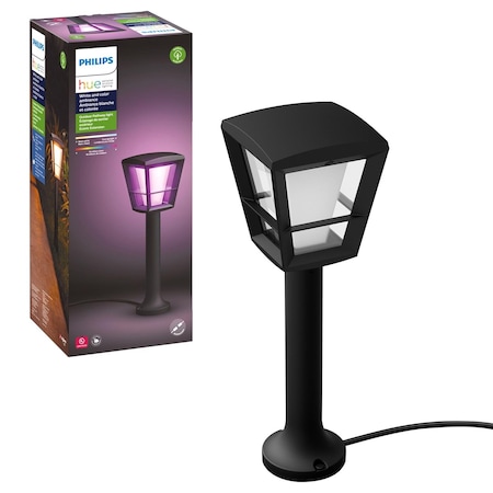 Philips Philips Hue Plug In 8 W LED Smart-Enabled Pathway Light 1 pk 1745730V7